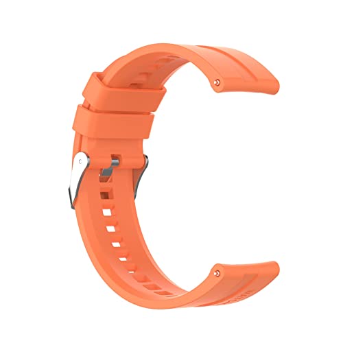 Sport Armbänder Kompatible mit Huawei Watch GT 3 Pro 43mm Armband für Damen Herren,Weiche Silikon Band Ersatz Armband für Huawei Watch GT 3 Pro 43mm Ersatzarmband, Orange von Generic