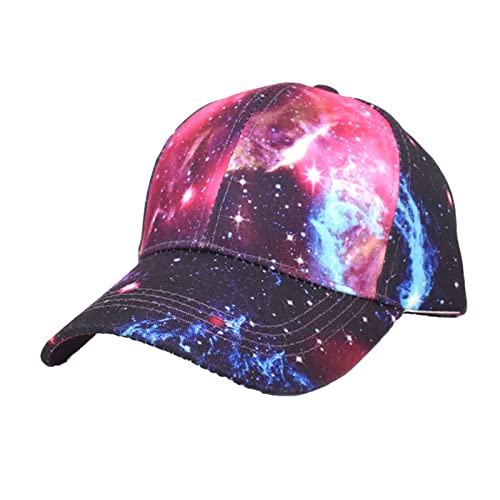 Sport Basecap Herren, Damen Cap Baseball Caps Gebatiktes Bunt Kappe Cappies Snapback Baseballkappe Unisex Einheitsgröße Schildkappe Verstellbar Sports Trucker Cap mit Schirm Modern Hut Schirmmütze von Generic