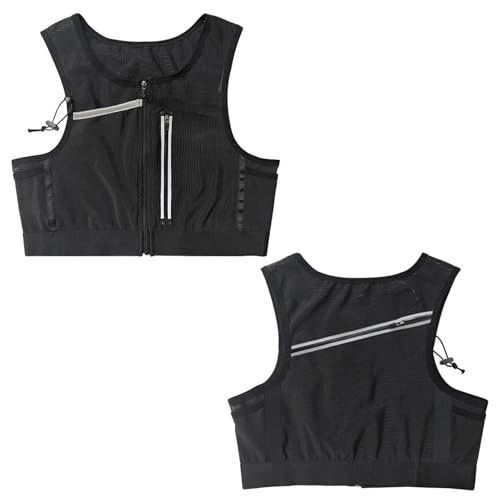 Sport-Brusttasche für Herren,Sport-Brusttasche - Atmungsaktive Westentasche | Leichte Sport-Brusttasche für Männer und Frauen, atmungsaktive Laufweste-Tasche für Training, Radfahren, Wandern Sport-Brusttasche für Herren,Sport-Brusttasche - Atmungsaktive Westentasche | Leichte Sport-Brusttasche für Männer und Frauen, atmungsaktive Laufweste-Tasche für Training, Radfahren, Wandern von Generic