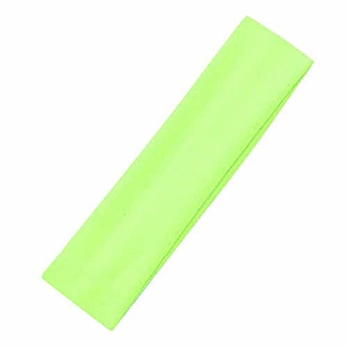 Sport Haarband Damen, Elastisch Yoga Sports Headbands, Einfarbige Haarbänder,Rutschfest Stirnband Damen Weiches Hairwarp Haarreife für Laufen Exercise Gym (Grün, Einheitsgröße) von Generic