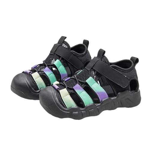 Sport Sandalen Kinder Mädchen & Jungen Leicht Atmungsaktiv Barfußsandalen Bequem Rutschfest Sommer Lässig Strandsandalen Weichen Sportschuhe Sandalen Sommersandalen von Generic