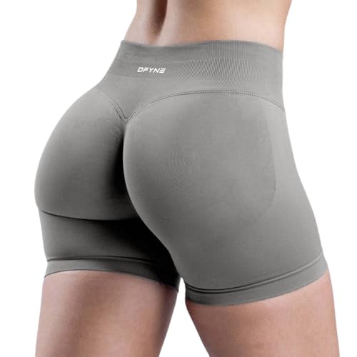 Sport Shorts Damen Invisible Scrunch Butt Gym Shorts Hoch Taille Kurze Leggings Yoga Booty Workout Shorts von Generic