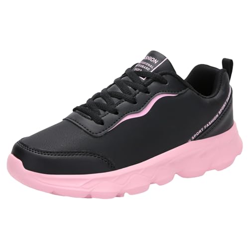 Sportlich Schuhe Damen Bequem Belüftet, Damen Laufschuhe für Running Jogging, Casual Outdoor Trekkingschuhe Atmungsaktive Mesh Turnschuhe für Gymnastik Einfache und luftige Fitnessstudio Tennis von Generic