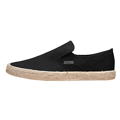 Sportschuhe Herren Sommer 38-44：Freizeitschuhe Herren Einfarbig Straßenlaufschhe Casual Strandschuhe Bequemer Herrenschuhe Leicht Fitnessschuhe Fashion Halbschuhe Leinen Trekkingschuhe Elegant von Generic