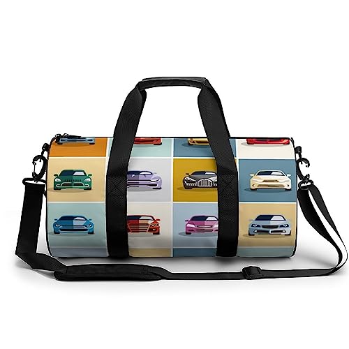 Sporttasche Auto Sport-Sporttaschen Für Männer, Frauen, Yoga-Tasche, Wochenendtaschen 45x23x23cm von Generic