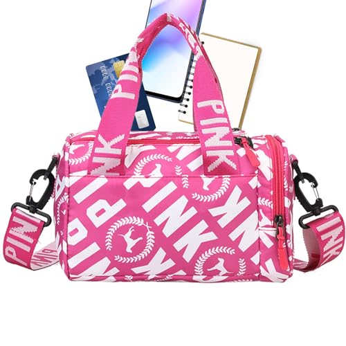 Sporttasche Damen - Leichte Reisetasche, Multifunktionale Fitness-Tasche für Damen - Outdoor-Taschen, wasserdichte Trainingstasche für Wandern, Laufen, Yoga, Sportreisen, hot pink, Se référer au Sporttasche Damen - Leichte Reisetasche, Multifunktionale Fitness-Tasche für Damen - Outdoor-Taschen, wasserdichte Trainingstasche für Wandern, Laufen, Yoga, Sportreisen, hot pink, Se référer au von Generic