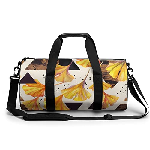 Sporttasche Gelbe Blume Sport-Sporttaschen Für Männer, Frauen, Yoga-Tasche, Wochenendtaschen 45x23x23cm von Generic