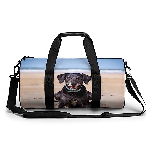 Sporttasche Hund Sport-Sporttaschen Für Männer, Frauen, Yoga-Tasche, Wochenendtaschen 45x23x23cm von Generic