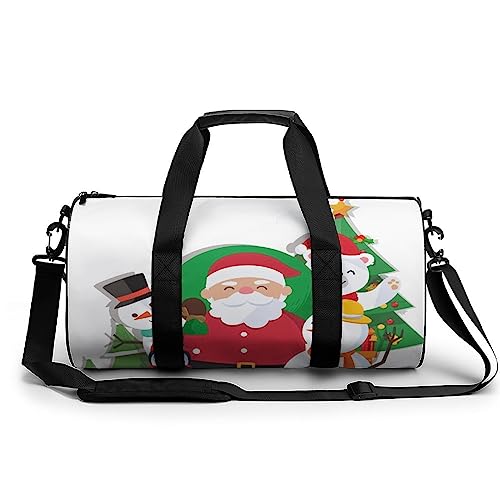 Sporttasche Schneemann Sport-Sporttaschen Für Männer, Frauen, Yoga-Tasche, Wochenendtaschen 45x23x23cm von Generic