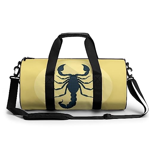 Sporttasche Skorpion Sport-Sporttaschen Für Männer, Frauen, Yoga-Tasche, Wochenendtaschen 45x23x23cm von Generic