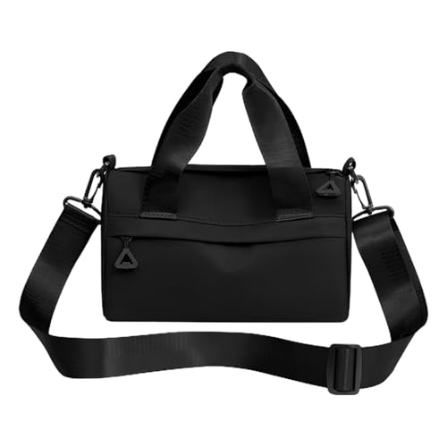 Sporttasche – verstellbare Damen-Turnbeutel | wasserdichte Fitness-Taschen mit Reißverschluss | tragbare Umhängetaschen für Reisen | Sportliche Umhängetasche für das Fitnessstudio, Schwarz , von Generic