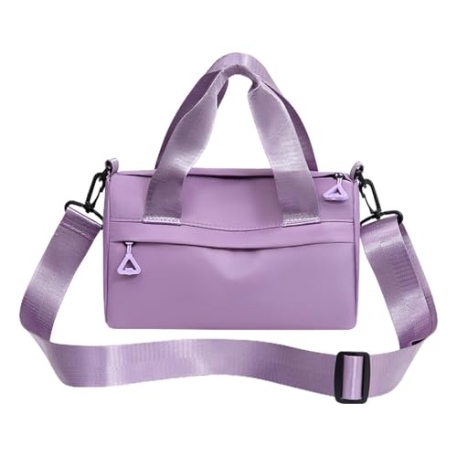 Sporttasche – verstellbare Damen-Turnbeutel | wasserdichte Fitness-Taschen mit Reißverschluss | tragbare Umhängetaschen für Reisen | Sportliche Umhängetasche für das Fitnessstudio, violett, von Generic