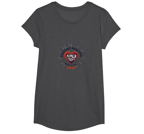 Stellvertretender Schulleiter: Herz der Schule T-Shirt, Girls, Anthrazit Meliert, XS Stellvertretender Schulleiter: Herz der Schule T-Shirt, Girls, Anthrazit Meliert, XS von Generic