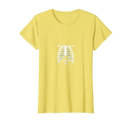 Sternenribbage: Durchschaubare anatomische Kunst T-Shirt, Damen, Gelb, 3XL Sternenribbage: Durchschaubare anatomische Kunst T-Shirt, Damen, Gelb, 3XL von Generic