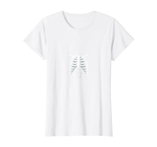 Sternenribbage: Durchschaubare anatomische Kunst T-Shirt, Damen, Weiß, XL Sternenribbage: Durchschaubare anatomische Kunst T-Shirt, Damen, Weiß, XL von Generic