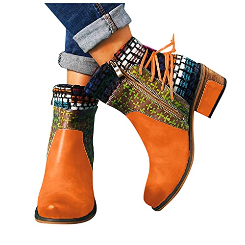 Stiefeletten Damen, Stiefel Damen Stiefeletten mit Absatz Plateau Blumen Elegant Kurzschaft Winterstiefel Cowboystiefel Ankle Boots Winter Kurz Stiefel Damenstiefel Winterschuhe Stiefeletten Damen, Stiefel Damen Stiefeletten mit Absatz Plateau Blumen Elegant Kurzschaft Winterstiefel Cowboystiefel Ankle Boots Winter Kurz Stiefel Damenstiefel Winterschuhe von Generic