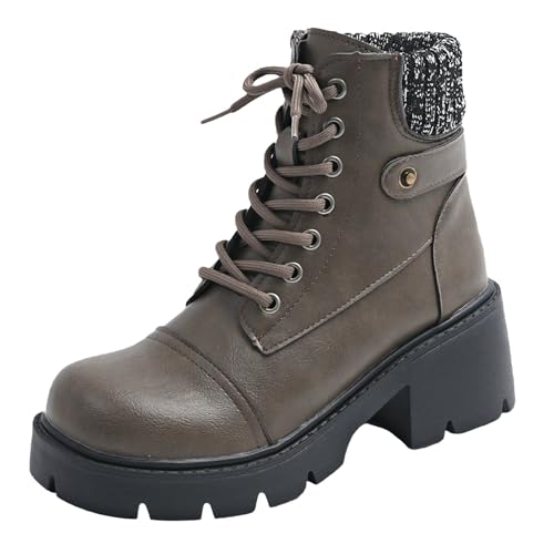 Stiefeletten Damen Mit Absatz Westernstiefel Damen Elegant Schwarz Winterstiefel Halbhoch Leichte Breit Chelsea Boots Wildleder Cowboy Stiefeletten Festival Stiefe von Generic