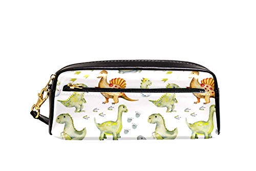 Stiftemappe Baby-Dinosaurier Im Ei Und Mit Fußabdrücken Federmappe Große Kapazität Bleistift Tasche Strapazierfähig Tasche Für Büro Schule Kinder von Generic