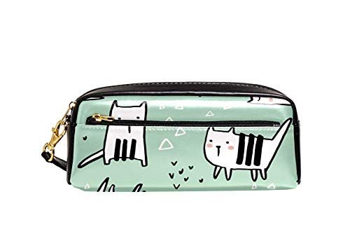 Stiftemappe Lustige Katzen Bleistift Beutel Premium Bleistiftetui Strapazierfähig Make-Up Tasche Für Schulsachen Student Erwachsene von Generic