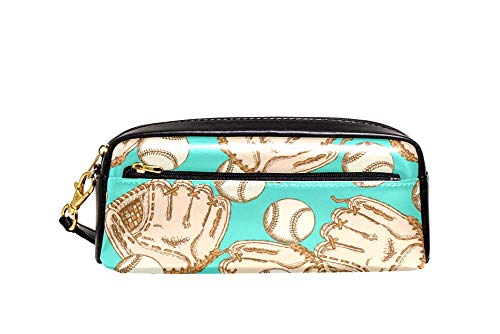 Stiftetasche Griff Baseball Und Handschuhe Stifthalter Stylisches Stifte-Organizer Premium Bleistift Beutel Für Erwachsener College-Studenten Schulsachen von Generic