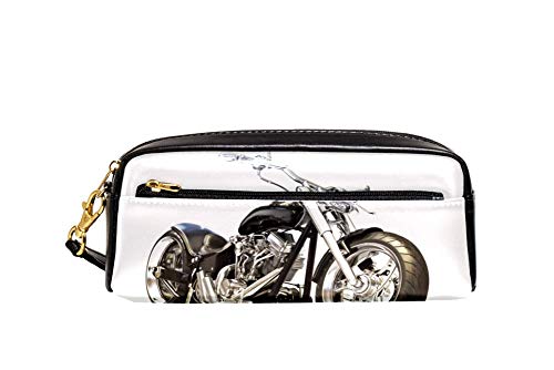Stiftetasche Motorrad Briefpapier Tasche Tragbar Make-Up Tasche Stylisches Federmäppchen Für Studenten Schule Schulsachen von Generic