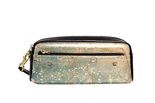 Stifthalter Altmodisch, Vogel, Auf, Blütenzweige Stiftetasche Stylisches Bleistift Beutel Tragbar Stiftetasche Griff Für Schule Erwachsener Mädchen von Generic