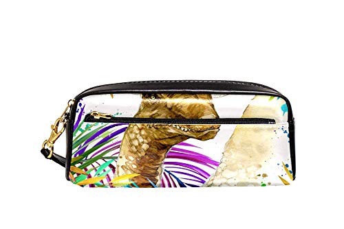 Stifthalter Dinosaurier In Tropischer Exotik Stiftetasche Griff Strapazierfähig Bleistift Tasche Praktischem Mäppchen Für Schulsachen Erwachsene Büro von Generic