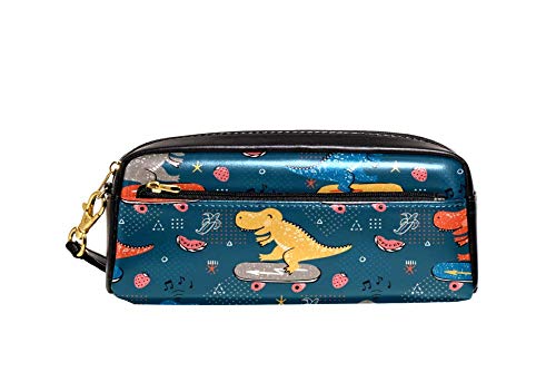 Stifthalter Dinosaurier-Skater Bleistift Beutel Strapazierfähig Federmappe Große Kapazität Stiftetasche Für Büro Schulsachen Damen von Generic