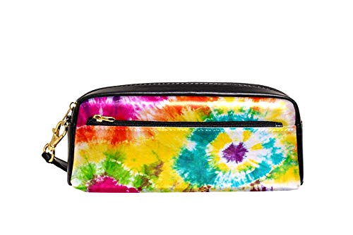 Stifthalter Regenbogen-Batik Tasche Strapazierfähig Federmäppchen Mit Reißverschluss Pencil Case Für Unisex Jungen Teenager von Generic