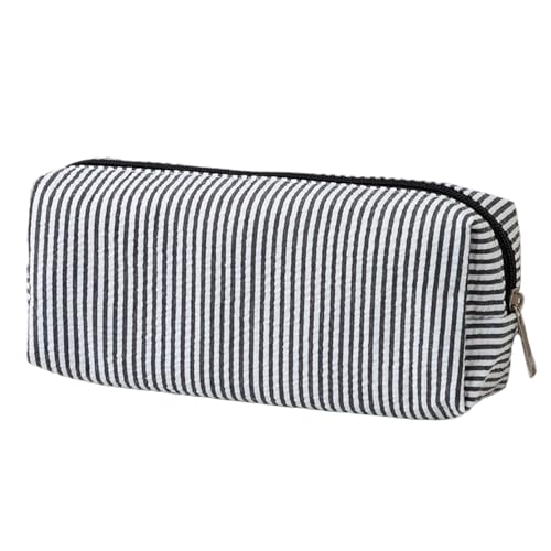 Stifthülle, Seersucker Pencil Case Desktop Schreibwaren Organizer - Organizer mit Reißverschluss für Office Schreibtisch Klassenzimmer Zeichnung Kindergarten Kunstklasse Kinder Mädchen Teenager Stifthülle, Seersucker Pencil Case Desktop Schreibwaren Organizer - Organizer mit Reißverschluss für Office Schreibtisch Klassenzimmer Zeichnung Kindergarten Kunstklasse Kinder Mädchen Teenager von Generic