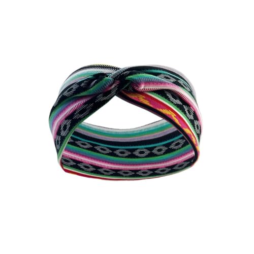 Stirnbänder, elastisches Haarband, Turban-Kopftuch for Damen, Sport-Stirnband (Color : 10425) von Generic