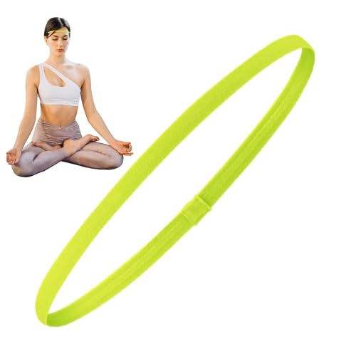 Stirnbänder für das Training von Frauen – Leistungsstarke Stirnbänder für das Training, Laufen und Training | Schweißband-Sport-Stirnbänder, verstellbare Sport-Stirnbänder für Yoga, Fitness und hochin von Generic