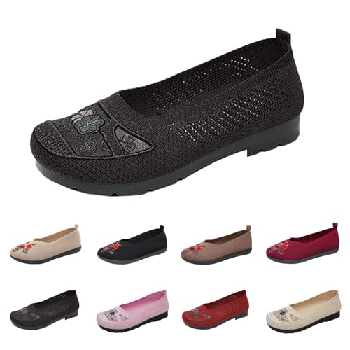 Stoffschuhe Damen Sommer Flach Blumenstickerei Verleiht Weichen Sohlen Breite Füße Walkingschuhe Laufschuhe Orientalische Bühnenschuhe rutschfeste Trekkingschuhe Mesh Atmungsaktiv Freizeitschuhe Stoffschuhe Damen Sommer Flach Blumenstickerei Verleiht Weichen Sohlen Breite Füße Walkingschuhe Laufschuhe Orientalische Bühnenschuhe rutschfeste Trekkingschuhe Mesh Atmungsaktiv Freizeitschuhe von Generic