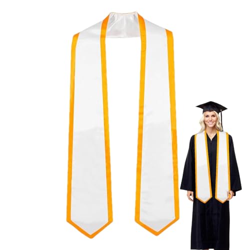 Stolen für den Abschluss 2024, Abschluss-Ehrenstola | Modische, schlichte Abschluss-Ehrenstola, Studenten-Abschlussstola | Vielseitige Uni-Stola für Erwachsene, Unisex, Uni-Abschlussstola für Damen un von Generic