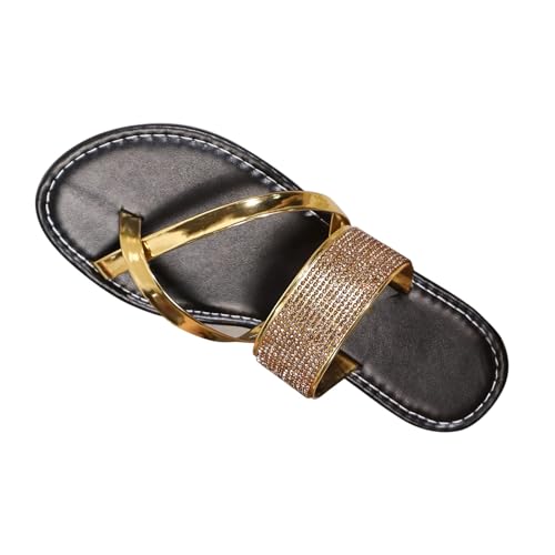Strandschuhe Damen Sandalen Pantoffeln Outdoor/Indoor, Sandalen Damen Schwarz Flach Trekkingschuhe Einfarbig Abendschuhe Modisch Sommerschuhe Atmungsaktiv Freizeitschuhe Vielseitig Halbschuhe von Generic