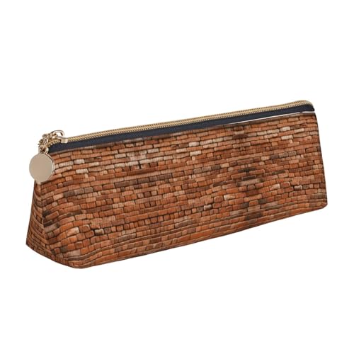 Strapazierfähig Stiftemappe Alte Ziegelmauer Pencil Case Praktischem Bleistift Beutel für Mädchen Unisex College-Studenten von Generic