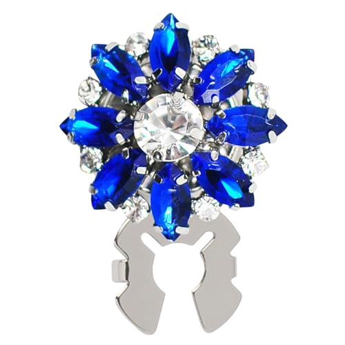 Strass Button Covers, Hemd Button Abdeckungen - Glänzende Kristall Verzierungen Knopfschutz Manschettenknöpfe,Trendige Ärmel Button Clips Formale Attend Zubehör Hemden Kleider Kostüme von Generic