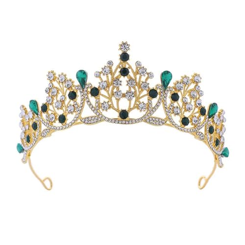 Strass Hochzeit Diadem Prinzessin Geburtstag Tiara für Frauen Krone Braut Haarschmuck En8 von Generic