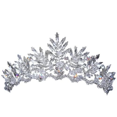 Strass-Krone, Braut-Tiara, Königin für Hochzeit, Haarschmuck, 18 Stück Strass-Krone, Braut-Tiara, Königin für Hochzeit, Haarschmuck, 18 Stück von Generic