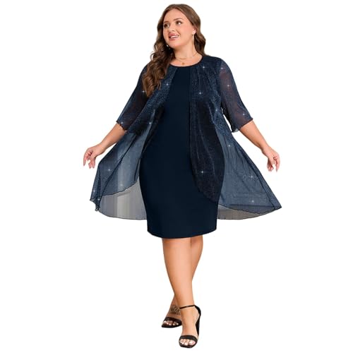 Strickkleid Damen Summer Brautkleider Party Enge Grüne Zur Eng Ausgehkleider Wickeloptik 48 Sweatshirtkleid Kurzarm Tattoospitze Welt Sinn Knielanges Rauchblau Kuscheliges Kaschmir One von Generic