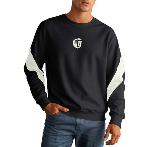 Strickpullover Herren Funktions Slim Moderne Hochwertige Stylische Gestricktes Langärmlige Gelb Frackhemden Trachten Brauner Outdoor Strickhemd Segel Dünn Salvarini Jacken Pelz Männerstrickjacken von Generic