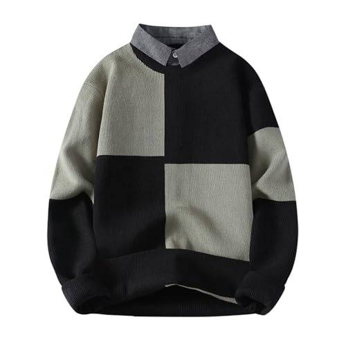 Strickpullover Herren Wolle Rollkragenpullover Weiß Herren Pullover MintgrüN Herren Braune Strickjacke Herren Winter Pullover Herren Outdoor Pullover Herren Oversize Grauer Rollkragenpullover Herren von Generic