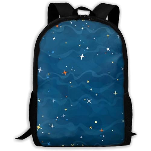 Stylischer Laptoptasche Cartoon-Raum Rucksäcke Multifunktion Wanderrucksack Für Job, Schule, Büro, 42X32X14Cm von Generic