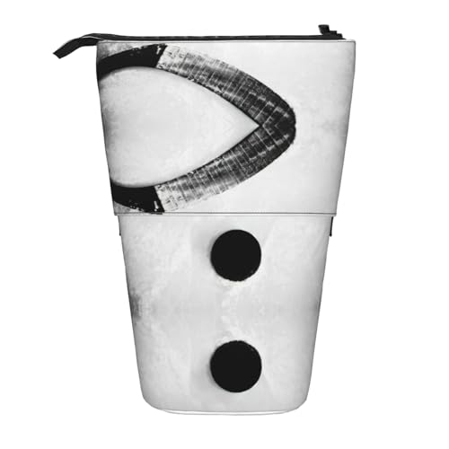 Stylisches Bleistift Beutel Eishockeykunst Stifte-Organizer Tragbar Mäppchen für Schulsachen Erwachsene Mädchen von Generic