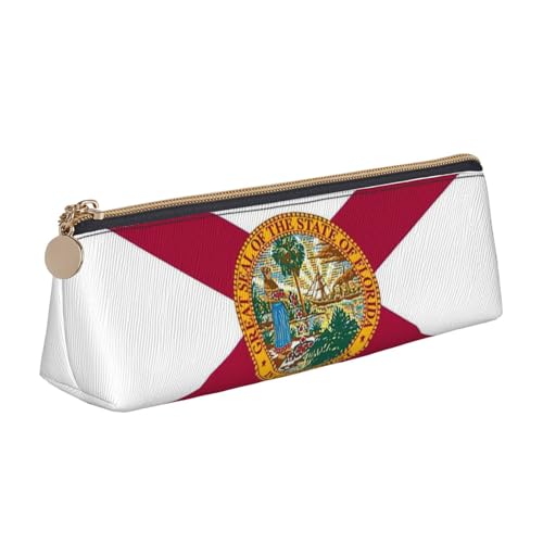 Stylisches Briefpapier Tasche Flagge des Staates Florida Stifte-Organizer Premium Pencil Case für Damen Erwachsener Schule von Generic