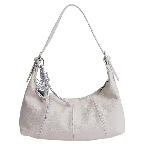 Stylish PU Leder Achselhöhle for Frauen Mädchen lässig Crescent Handtasche mit verstellbaren langen Geldbörsen von Generic
