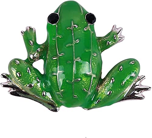 Süße Frosch Brosche Frosch Brosche Pins Hochzeit Brosche Schmuck Geschenk für Frauen Mädchen Langlebig und modisch von Generic
