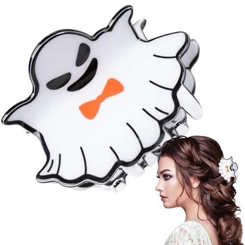 Süße Geister-Haarspange, Haarspangen für Frauen Geister,Haarklammern - Starker Halt, dekoratives, lustiges Haarkrabben-Styling-Tool für Halloween, Abend, Karneval von Generic