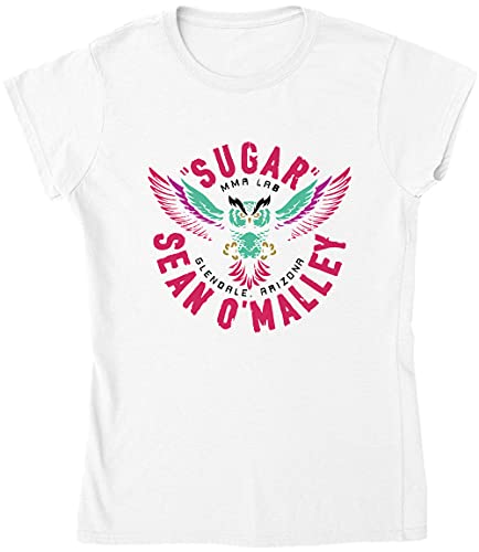 Sugar Fighter Symbol Artwork Damen T-Shirt! Gr. Small, weiß von Generic