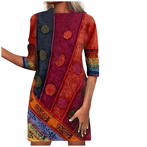 Sweatkleid Damen Vasreyy Strandkleid Gothic Kleid Patchwork Langarm Kurz Freizeit Blusenkleid Sexy Partykleid Elegant Tunikakleid Herbst Winter Minikleid Freizeitkleid Rot L Sweatkleid Damen Vasreyy Strandkleid Gothic Kleid Patchwork Langarm Kurz Freizeit Blusenkleid Sexy Partykleid Elegant Tunikakleid Herbst Winter Minikleid Freizeitkleid Rot L von Generic